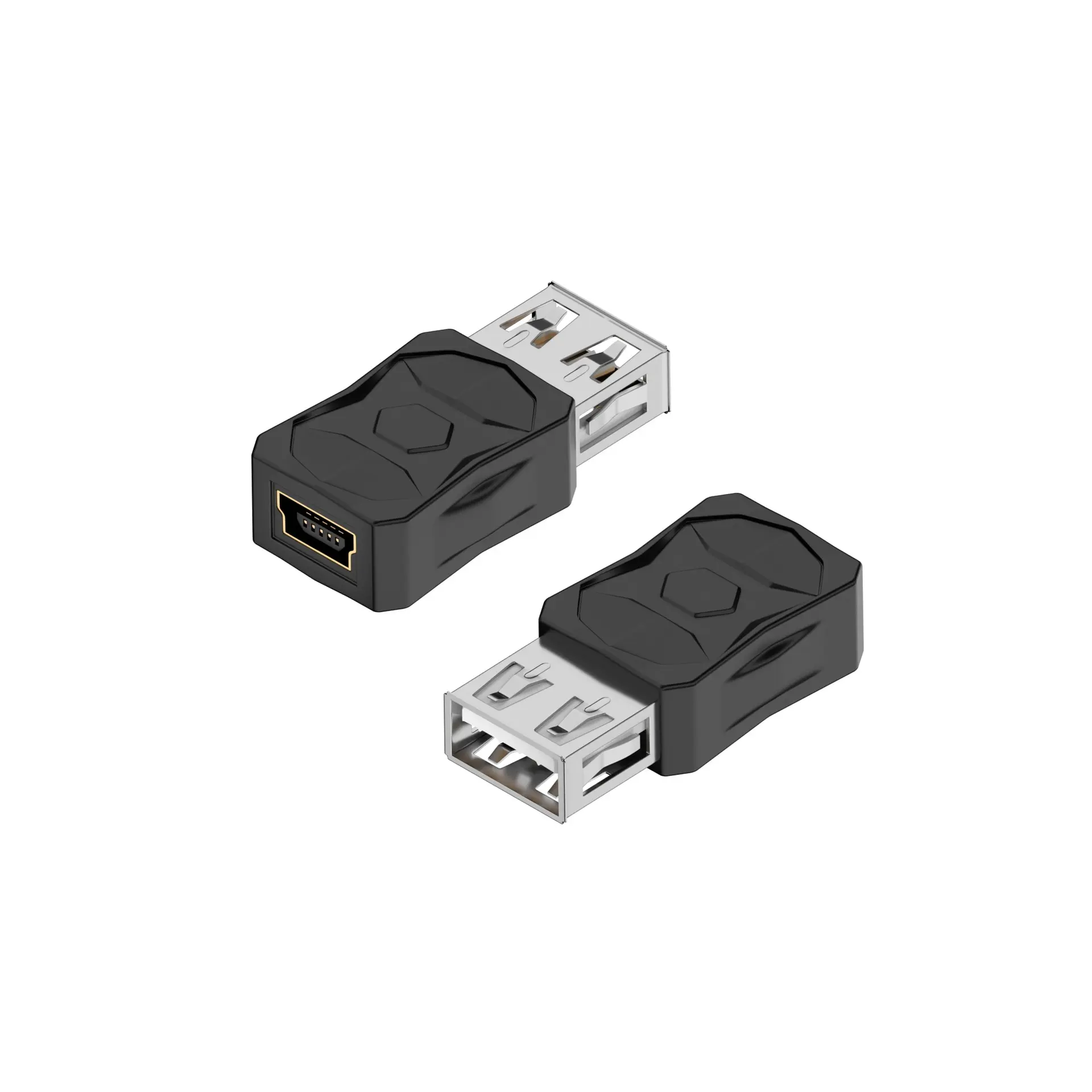 USB 2.0 유형 A 남성 여성 USB B 미니 5pin 5p 남성 여성 에 mirco 여성 커넥터 변환기 케이블 확장 어댑터 플러그