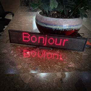 APP pannello di controllo Led RGB colore P5 Led messaggi di segno a scorrimento schermo di visualizzazione programmabile segno Led per le imprese - Product Image 4