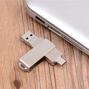 Memoria USB de diseño 2 en 1 personalizada Velocidad de lectura 30Mb 3,0 4GB 8GB16Gb 32Gb 64Gb 128Gb Usb Flash Drive U Disco - Product Image 2