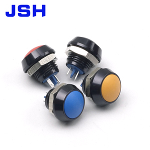 <strong>Switch</strong> Panel Mount 16mm Push Button <strong>Switch</strong> with 2 Pin and Metal Screw - Product Image 5
