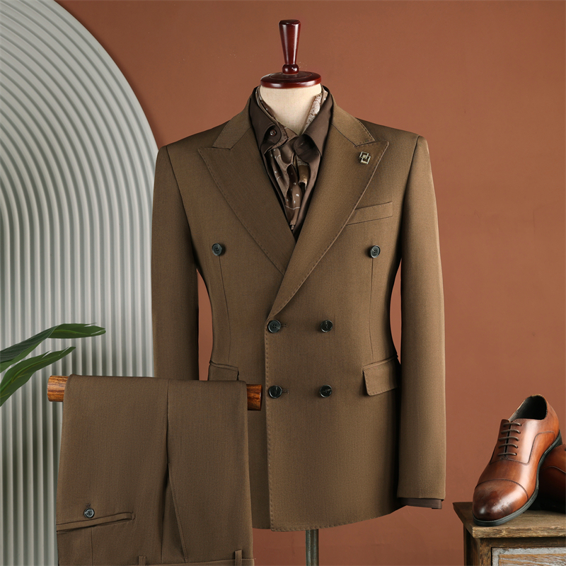 Coffee-colored (suit + pants)