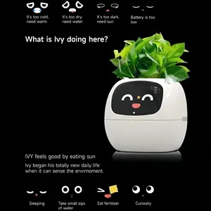 Electronic Smart <strong>Planter</strong> Endless Fun Over 49 Rich Expressions 7 Smart Sensors and Ai Chips Make Raising Plants Easy and Fun - Product Image 4