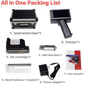 Handheld-Tinten strahl drucker Druck codier maschine Hands trahl drucker mit CE - Product Image 6