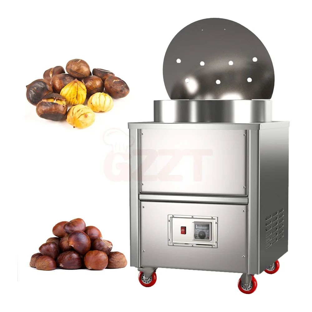 16Kg Industrie Elektrische Chinese Kastanje Moer Roosteren Machine Commerciële Lage Prijs Suiker Gebakken Kastanje Roaster Voor Verkoop