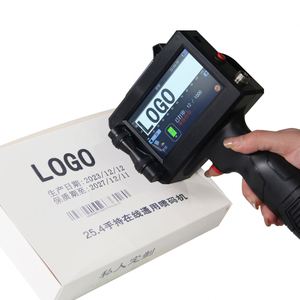 12.7Mm <strong>Image</strong> Picture Qr <strong>Code</strong> Serial Number Portable Mask Online Printer Hand Jet Handheld Thermal Inkjet Tij Printer - Product Image 3