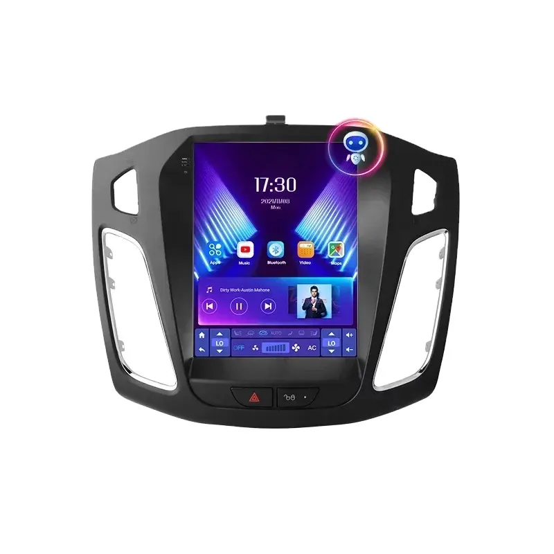 Radio de coche Srnubi 2 Din Android 12 para Ford Focus 3 Mk 3 2011 2012 - 2019 reproductor de vídeo Multimedia 2Din Carplay Auto estéreo DVD