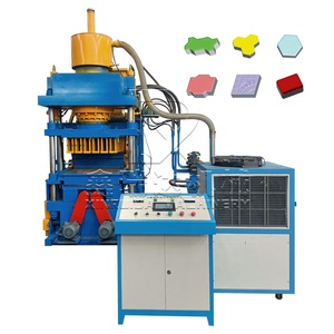 Macchina per il riciclaggio di blocchi di plastica ad incastro idraulico macchina per fabbricare mattoni di plastica - Product Image 1