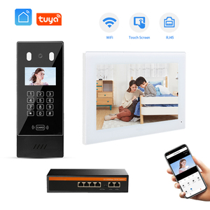 Sistema de videoportero IP Smart Home para varios apartamentos Max. Support 9999 apartamentos Tuya Video Doorphone - Product Image 1