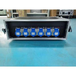 220v Single <strong>Phase</strong> 32amp Power Switch Board 3u Rack Mount Distribution Panel Rack Mount Power Distro Boxes - Product Image 2