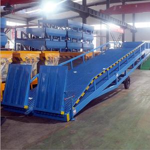 Fabrik 8t 10t China Lieferant Container Ladedock Leveler Hydraulische mobile Dock Laderampe Entladen Hof Rampe für Gabelstapler - Product Image 2
