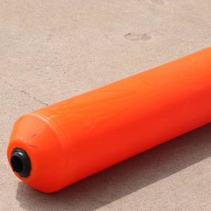 Boya de tubería de dragado de plástico HDPE de alta densidad personalizada directa de fábrica, boya de tubería de dragado de descarga de arena con pieza de pistón - Product Image 6