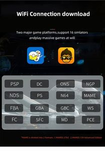 Miratech 5.5 pollici IPS Touch Screen X15 Console di gioco Android Wifi Retro Console di gioco supporta i giochi di Download Wifi - Product Image 2
