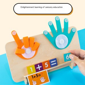 Recién llegado, juego de aprendizaje temprano para niños, bloques de conteo de matemáticas, rompecabezas educativo, juguetes montessori - Product Image 3