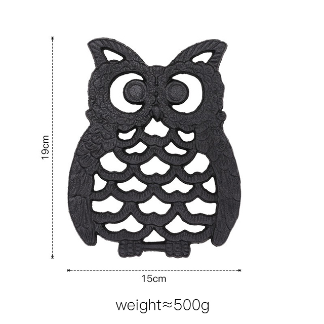 Grand coussin hibou 7259