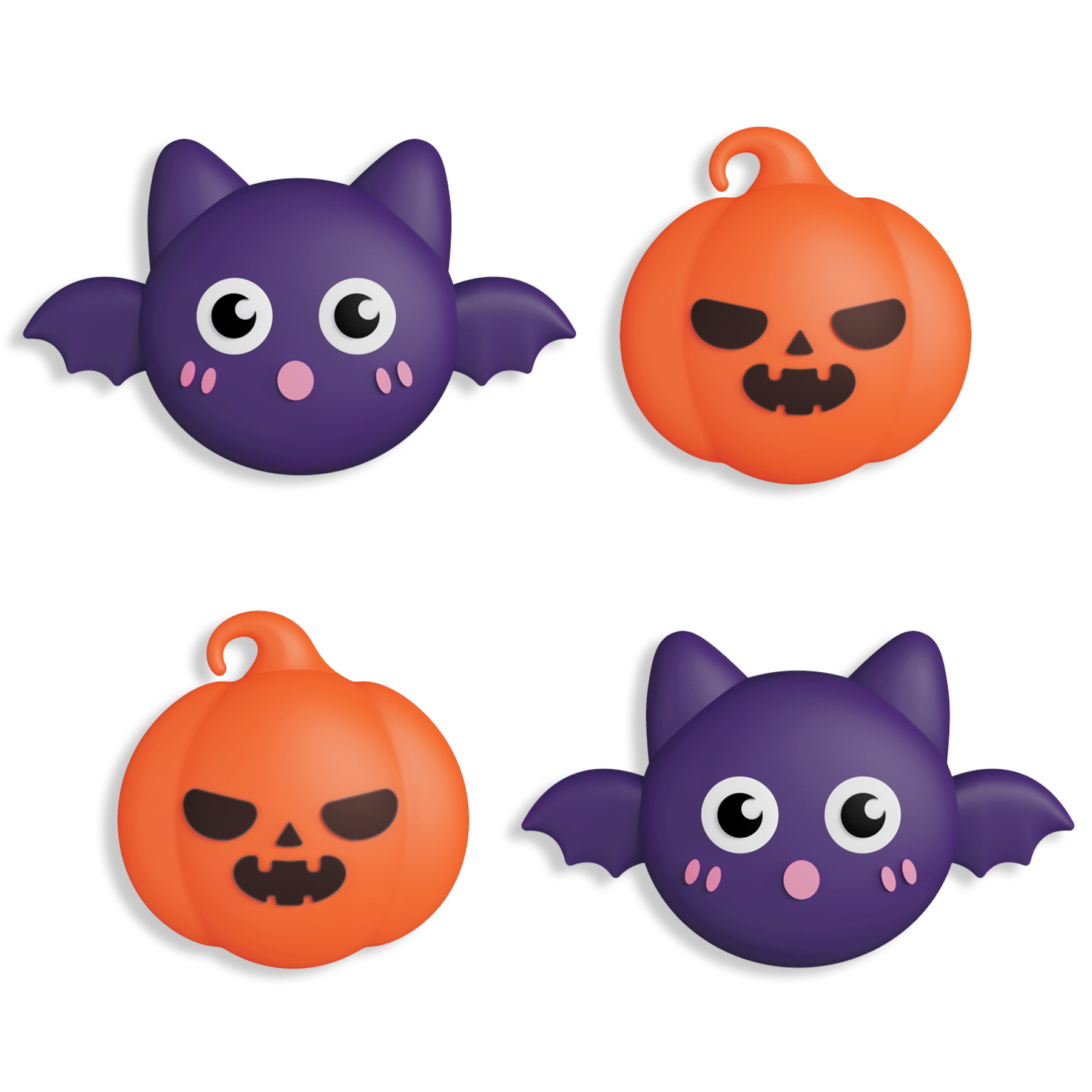 Chauve-souris citrouille d'Halloween PJM3031