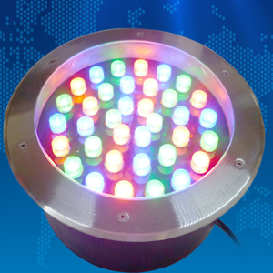 マルチカラーRGBW LED地下照明丸型レンガ埋没ライト付きフォトセルセンサー付きIP67定格景観照明 - Product Image 2