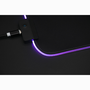 OEM oyun Mouse Pad büyük oyun doğal kauçuk RGB fare Mat arkadan aydınlatmalı RGB - Product Image 3