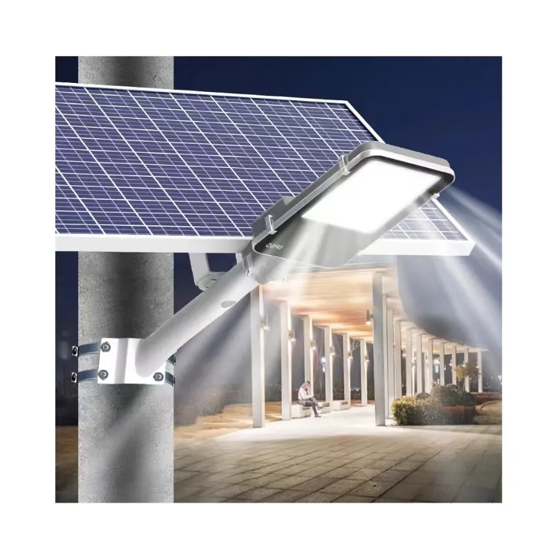MeiCheng 2022ออกแบบใหม่ Big โคมไฟลูกปัด ABS วัสดุอลูมิเนียมแผงพลังงานแสงอาทิตย์100W กลางแจ้งพลังงานแสงอาทิตย์ Street ไฟ