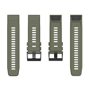 RYB กีฬาสายรัดข้อมือซิลิโคนสําหรับ Garmin Tactix 7 Pro/Enduro 2/ลงแบบ Mk2i/Tactix ชาร์ลี/ฟีนิกซ์ 5X Plus/6X pro - Product Image 4