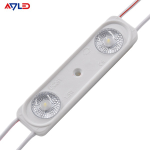 7218 CE 3SMD IP67 12V 1.5W สีขาวอบอุ่นความสว่างสูงโมดูล LED 2835ที่มีการฉีดเลนส์ - Product Image 1