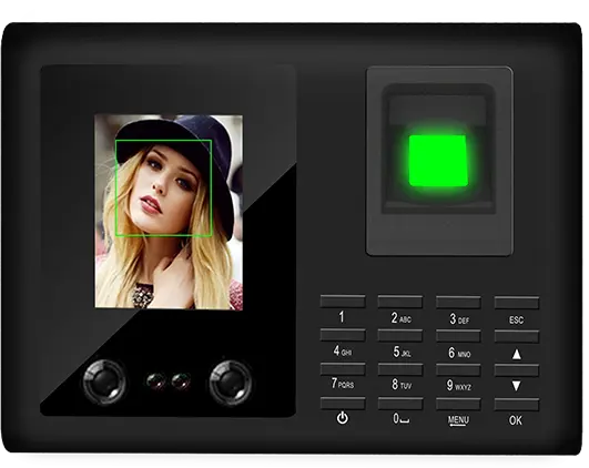 Ebkn En-410 Face Time Presentiveapparaat Vingerafdruk Tijdrecorder Biometrische Gezichtsherkenning