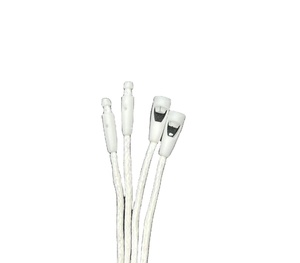 Moda Hang Tag String Loop Hangtag String Poliéster un sello Lock Papel Ropa Bullet Cuerda Grano colgante - Product Image 1