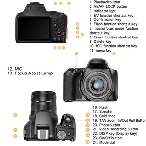 KOMERY W2 64MP 4K 3 Inch Screen <strong>Camera</strong> with 10X Optical and 4X Digital Zoom <strong>Brand</strong> <strong>New</strong> CMOS Sensor - Product Image 3