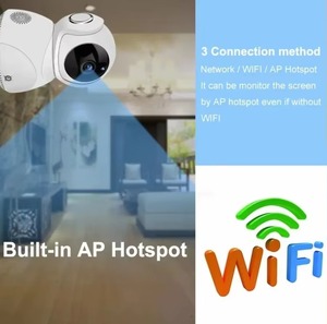 5MP kablosuz akıllı IP kamera WiFi kapalı açık güvenlik kamera gece görüş hareket algılama ile 2 yönlü ses - Product Image 2