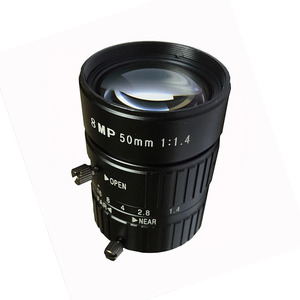 8 Megapixel 50mm CCTV <strong>C</strong> <strong>Mount</strong> Lens Machine Vision Lens for <strong>C</strong> <strong>Mount</strong> Camera Fixed Iris - Product Image 1