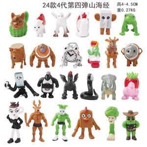 Новая фигурка ручной работы в стиле итальянского AI-дизайна: стик-фигурка «Тралала» в обуви и фигурка акулы - Product Image 6