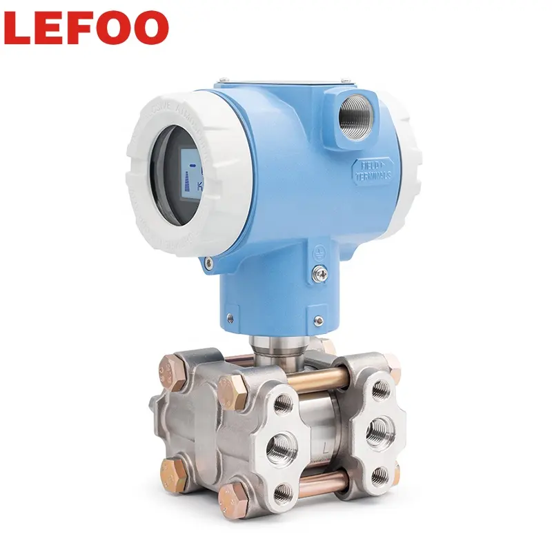 LEFOO 3051 Trasmettitore di Pressione Differenziale con display 4-20mA con Protocollo HART per il petrolio e del gas