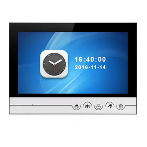 XINSILU Pantalla de 9 pulgadas Monitor interior Sistema de intercomunicación de videoportero con función de grabación para seguridad en el hogar - Product Image 4