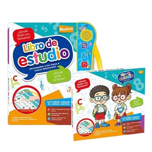 Spanisch lernen für Kinder Spanisch Englisch sprechendes Hörbuch Kleinkind Zweisprachiges Spielzeug Alphabet ABC Zahlen Wörter Lernen für Kinder - Product Image 1