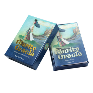 ผู้ผลิต oracle และไพ่ทาโรต์ส่วนบุคคล ปรับแต่งพิมพ์การออกแบบของคุณทั้งสองด้าน oracle ดาดฟ้าไพ่ทาโรต์พร้อมคู่มือ - Product Image 6