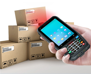 Fabricante 5G Android 10 Wireless 1D 2D escáner de código Qr escáner de código de barras de mano Industrial PDA Terminal móvil - Product Image 4