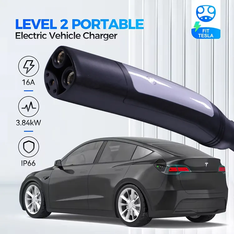 Nouveau chargeur EV avec câble étanche EV CHARGER 3 phases 32A 11kW pour véhicules électriques