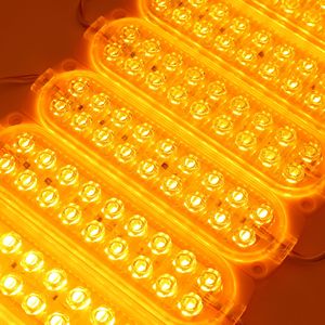 ไฟ LED โมดูลเตือนรถยนต์18ชิ้น,ไฟ LED โมดูล IP65สำหรับรถบรรทุกรถจักรยานยนต์2700K 6500K DC 12V 24V - Product Image 6