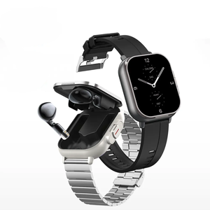 D8E 2-In-1 Smart Watch con auricolari per uomo 2.01 "Fitness BT Call Nfc Music Control Smartwatch con auricolari per uomo donna