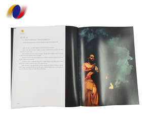专业完美装订软皮印刷胶印出版小册子杂志小册子使用花式纸板 - Product Image 4