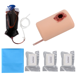 Gunshot Wound Pack <strong>Trainer</strong> with Tourniquet, Bleed Control Training Model for TCCC/<strong>EMT</strong>/PHEC Course - Product Image 2
