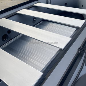 Zodiaco stile materiale PVC di alta qualità 7 persone gonfiabile barca di salvataggio con aria pavimento/pavimento in alluminio - Product Image 6