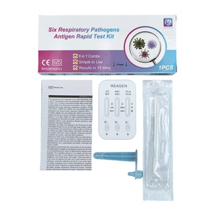 Hot bán nhà sử dụng 6 trong 1 tự kiểm tra Combo kit thú y đường hô hấp tác nhân gây bệnh kháng nguyên nhanh chóng kiểm tra <span class=keywords><strong>Strips</strong></span> Đối với trang chủ sử dụng - Product Image 5