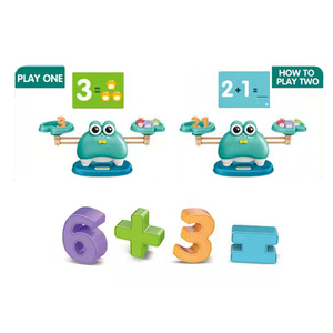 ITTL Fun STEM tarjetas de conteo balanza niños desarrollo matemáticas juguete creativo educativo - Product Image 3