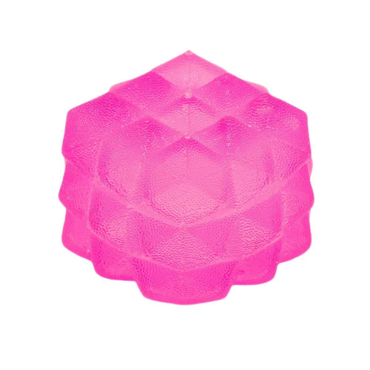 Frosted Rhombus Magic Cube (Pink) - Packaged in OPP Bag
