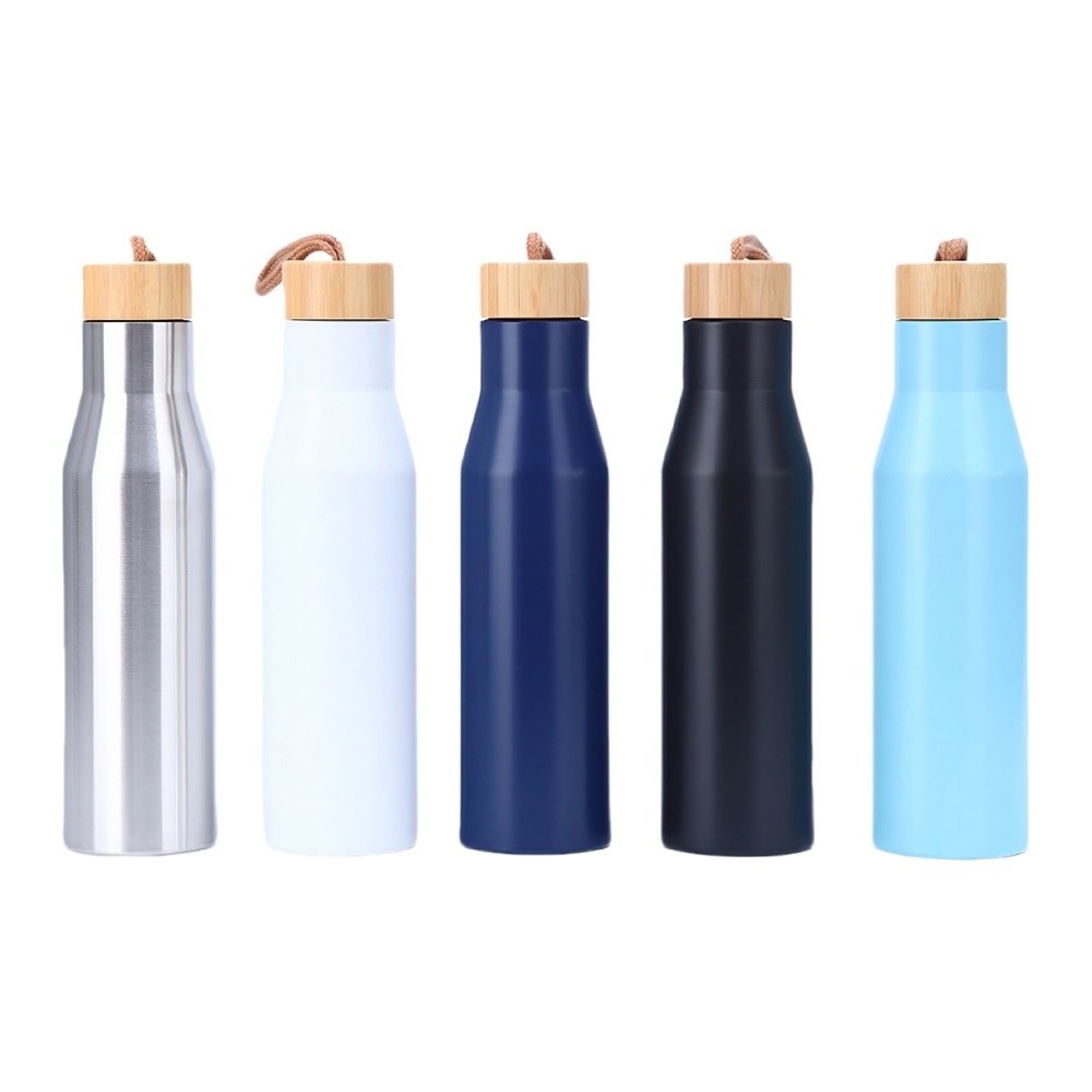 Bouteille d'eau isotherme en acier inoxydable avec logo personnalisé