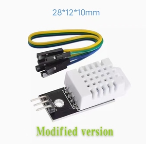 DHT22 Temperature and <strong>Humidity</strong> <strong>Sensor</strong> Probe Module AAM2302 Digital Electronic Building Blocks