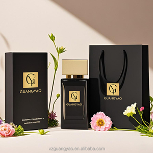 Yüksek kaliteli parfüm 30Ml şişe 50 ML 100 ML degrade siyah lüks parfüm şişesi kutu ambalaj parfüm ekran şişeleri ile