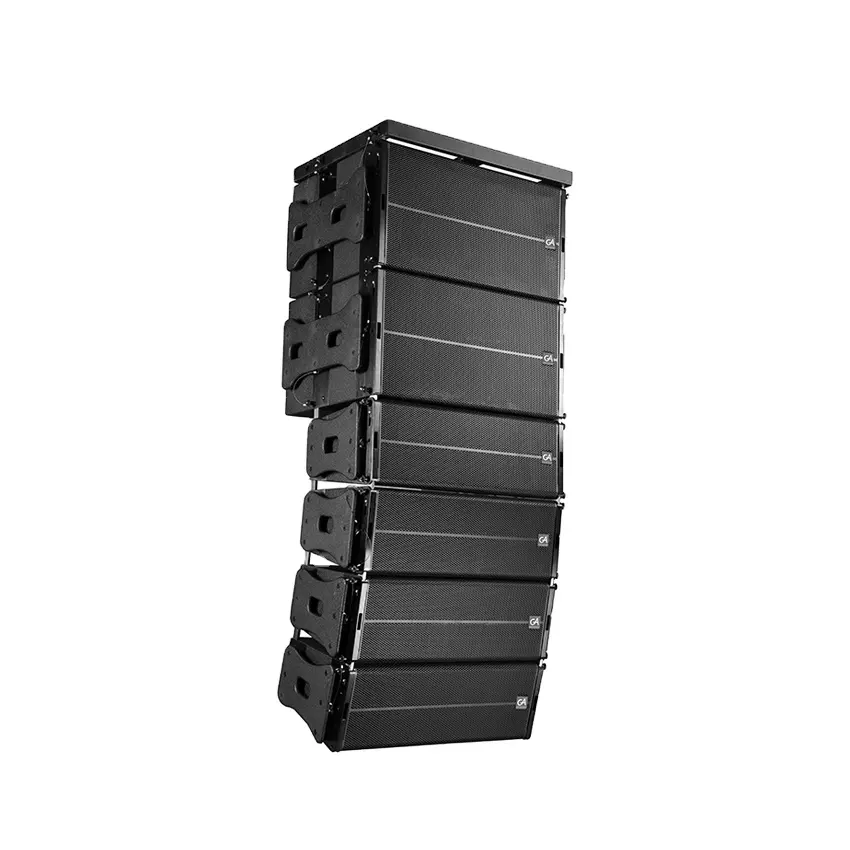 Line Array Audio professionale doppi altoparlanti da stadio per esterni da 10 pollici