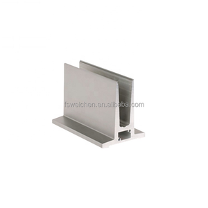 Aluminium-U-Kanal für rahmenloses Glas balustraden-und Handlauf system