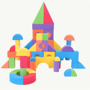 Juego de bloques de construcción de plástico, juguete de bloques de construcción - Product Image 2